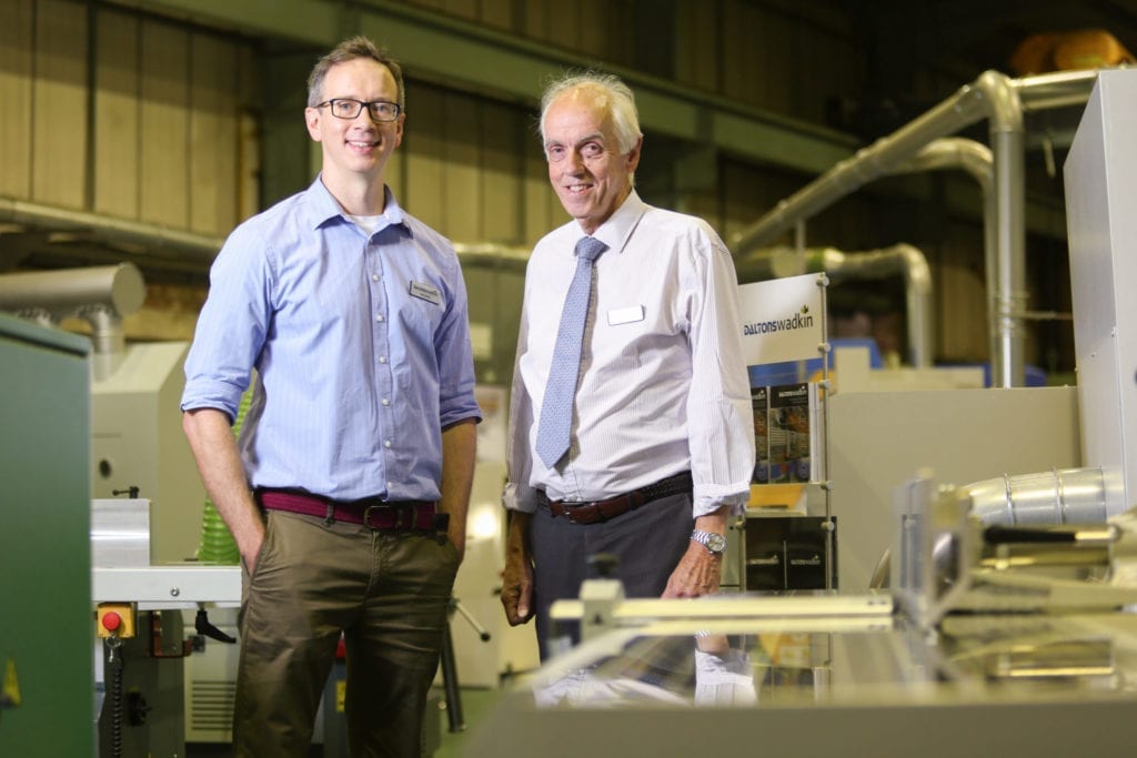 Alex Dalton & Francis Dalton in Nottingham Showroom