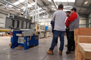 Training on Wadkin CST 430