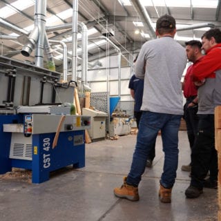 Training on Wadkin CST 430